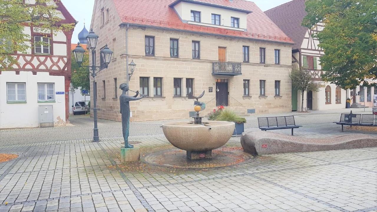 Ferienwohnung Abel Heideck Exteriér fotografie